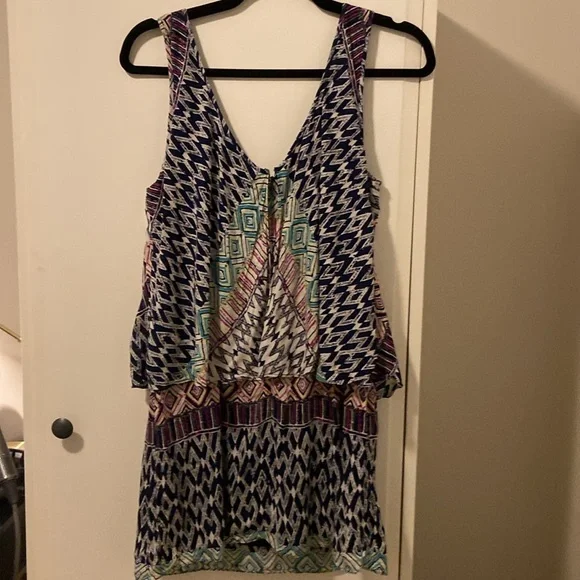Anthropologie colorful sleeveless dress - Picture 4 of 6